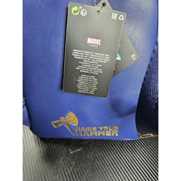 Loungefly Thor: Love and Thunder Glow in the Dark Cosplay Mini Backpack Marvel - Picture 5 of 9
